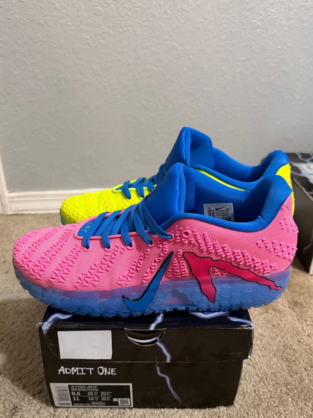 Nike JA 3 Kool Aid EP Women’s 9.5 Brand New